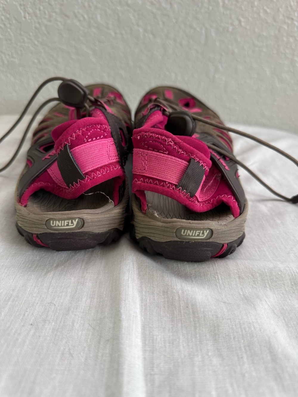 Merrell All Out Blaze Sieve Womens 9.5 Brown Pink Hiking Water Sandals Vibram - Picture 6 of 10